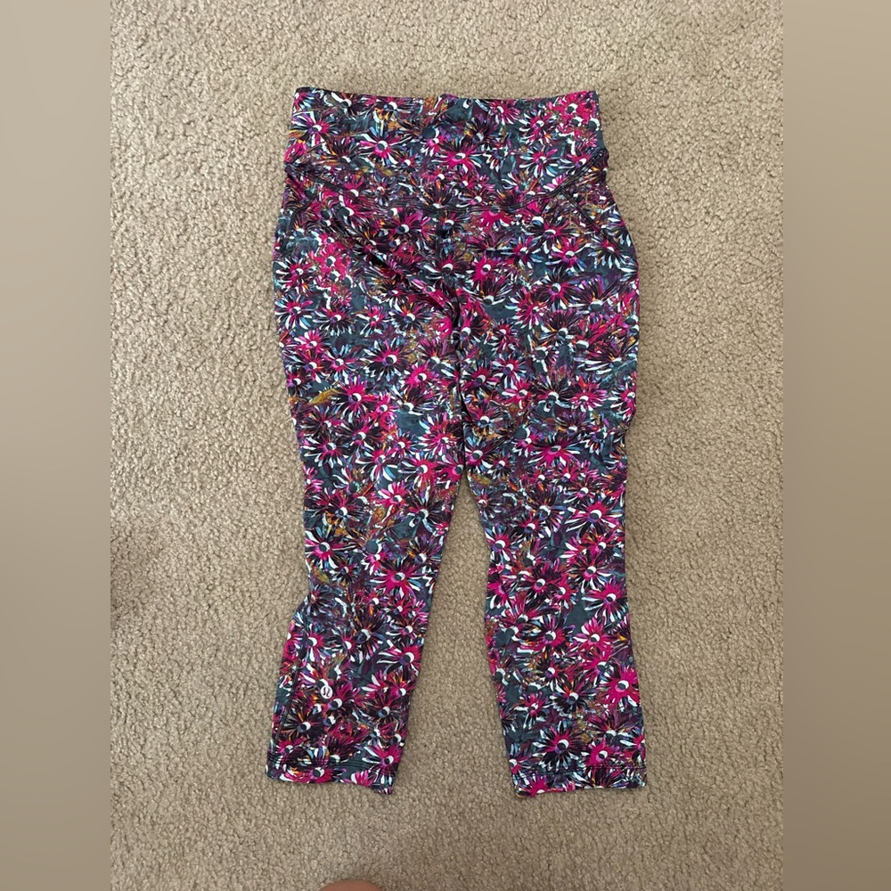 Women’s Lululemon Fast & Free capri 19 inch